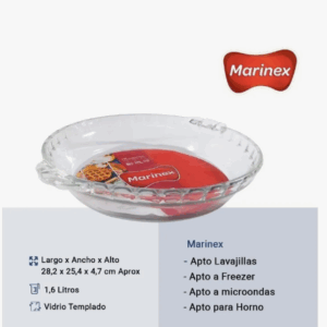 Tartera redonda 1.6L (cd6229)